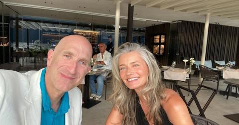 Photo of Jeff Greenstein and Paulina Porizkova