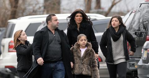 EXCLUSIVE: INF – Teresa Giudice and family visit church on her final day before going to prison
