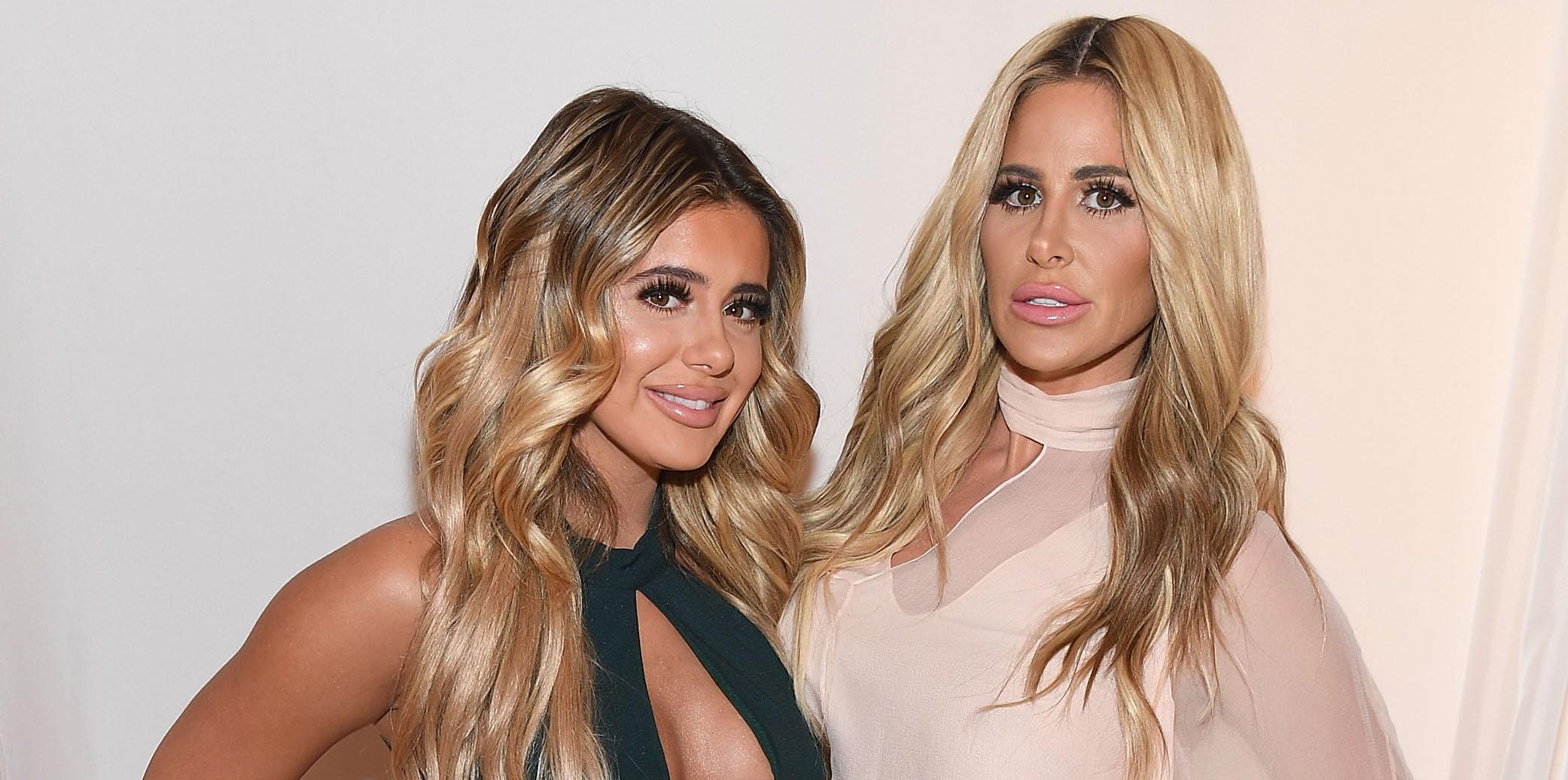 kim zolciak daughter brielle red carpet pics