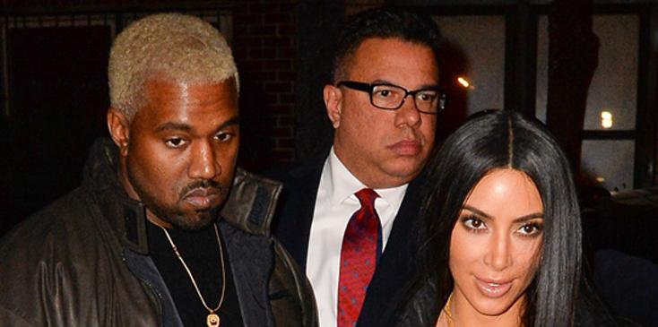 Kim Kardashian and Kaye West go out to dinner on Valentine&#8217;s Day