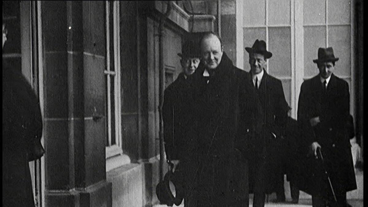 Image of A Winston Churchill reference gave viewers an instant comparison.