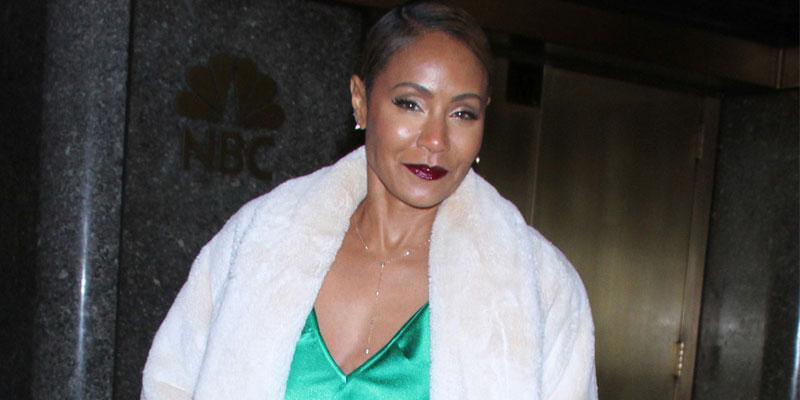 Jada pinkett green outfit post pic