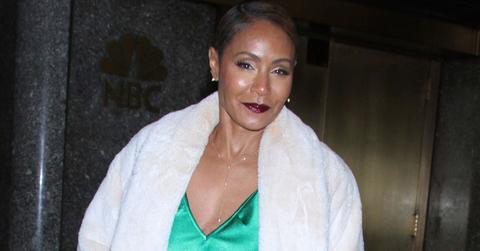Jada pinkett green outfit post pic