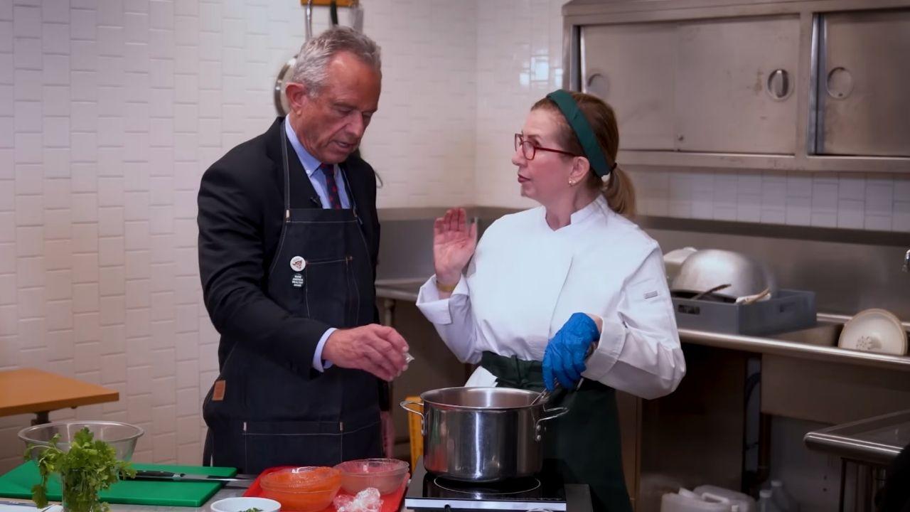 Image of Experts said the cooking format made policy messaging more relatable.