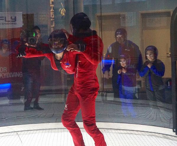 Teresa Giudice Prison Release Indoor Skydiving