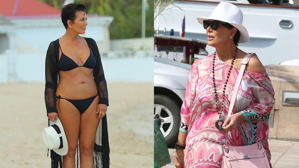 Kris jenner weight gain drama st barts body 01 SPL FF