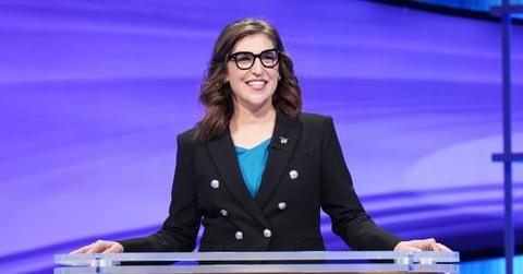 mayim bialik feels useless irrelevant jeopardy fans root ken jennings host