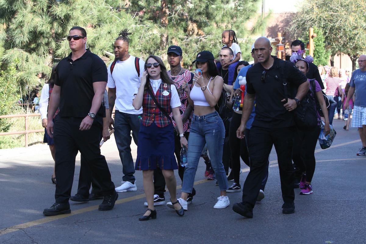 Kylie Jenner and Tyga take their love to Disneyland