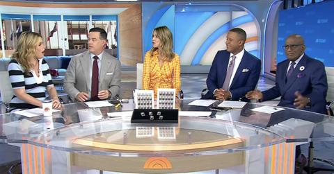 Photo of Jenna Bush Hager, Carson Daly, Savannah Guthrie, Craig Melvin and Al Roker