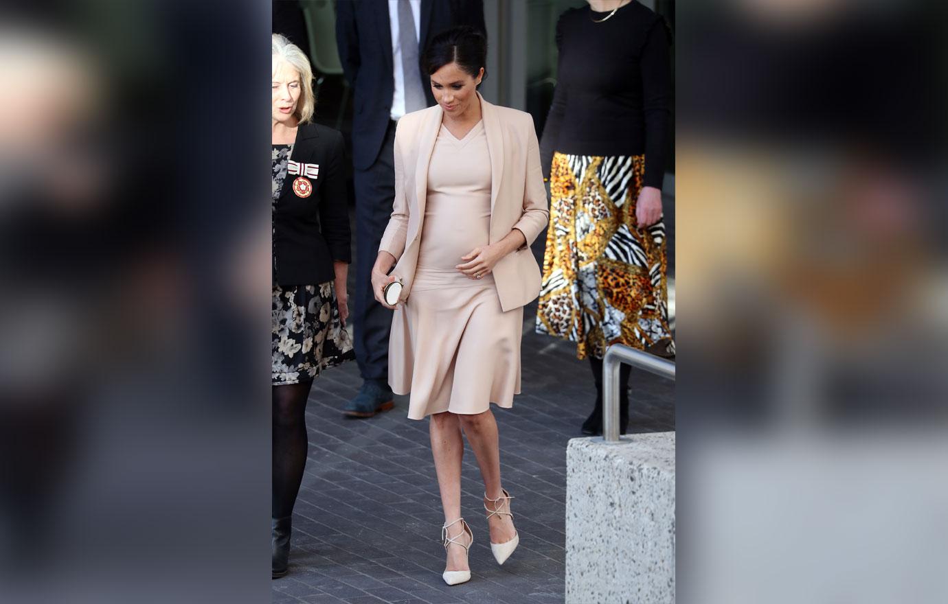 The Duchess Of Sussex Visits The National Theatre