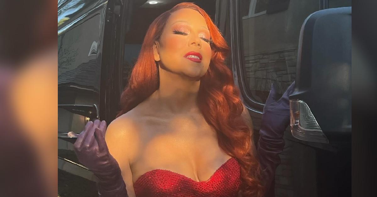 Mariah Carey Flaunts Curves In Jessica Rabbit Costume: Photos