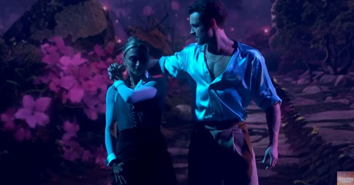 image of Daniella Karagach’s rumba drew disappointment from Maks Chmerkovskiy.