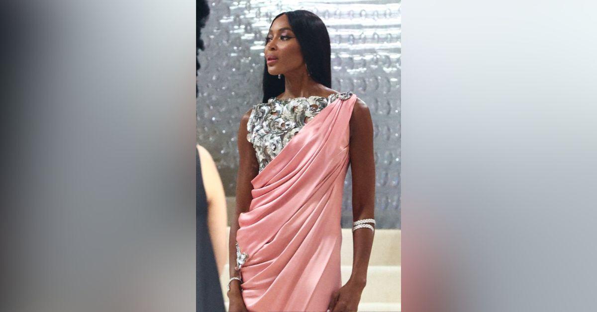 Photo of Naomi Campbell at the 2023 Met Gala Celebrating Karl Lagerfeld