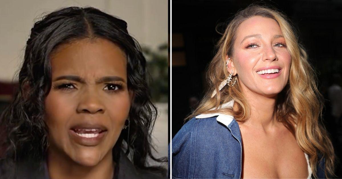 Composite photo of Candace Owens and Blake Lively