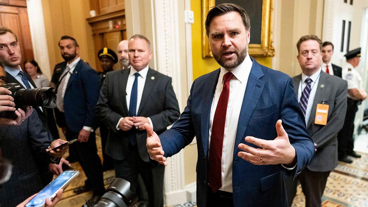Image of J.D. Vance was trolled over his sexualized take on Joe Biden's ice cream eating habits.
