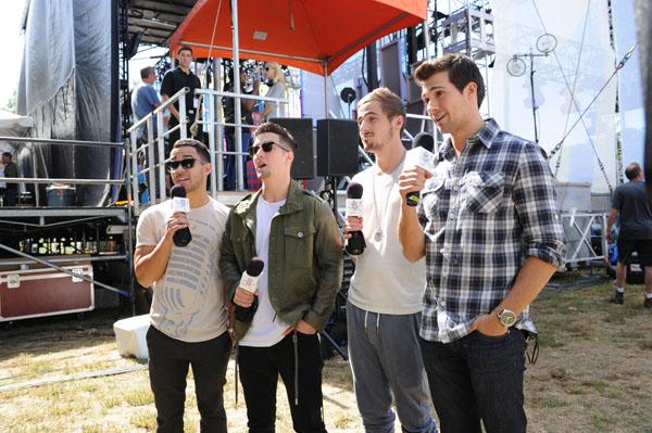 MMS ONLY: Nickelodeon&#8217;s 10th Annual Worldwide Day of Play &#8211; Big Time Rush Backstage for OK Magazine