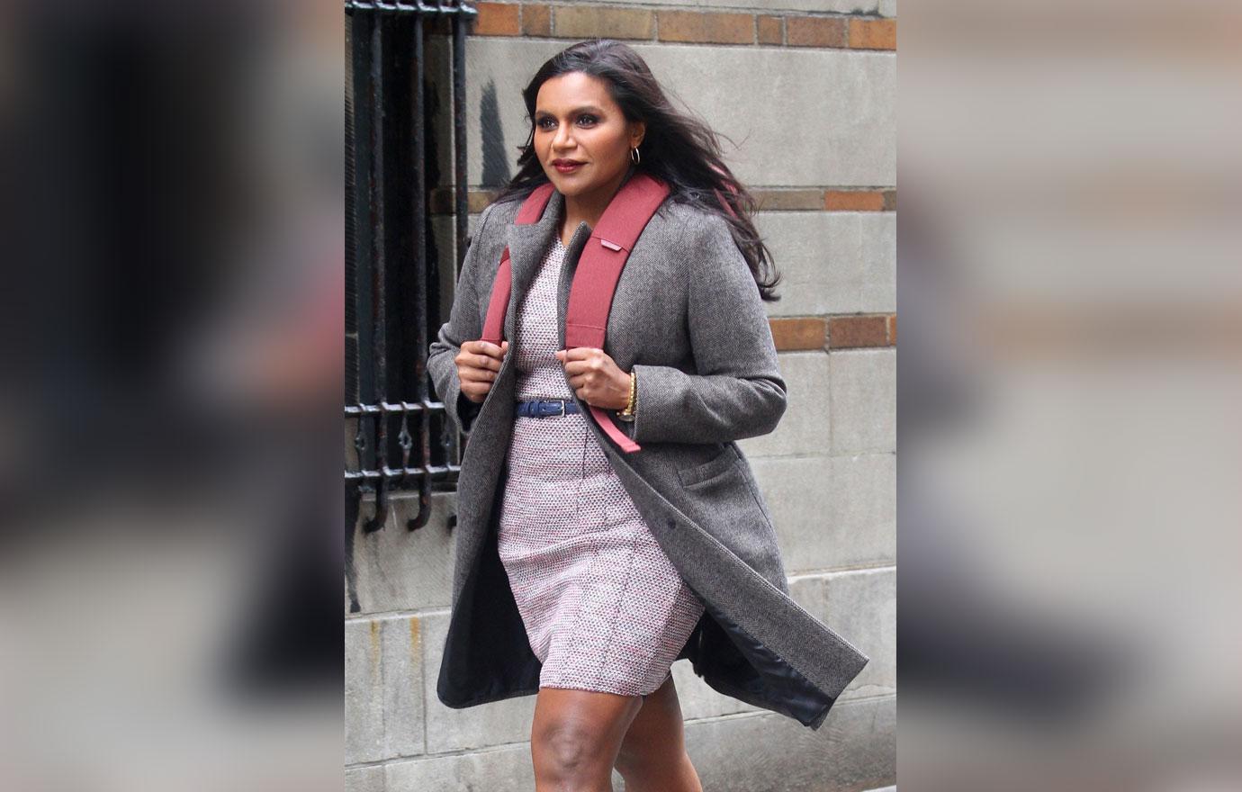 Mindy kaling filming movie