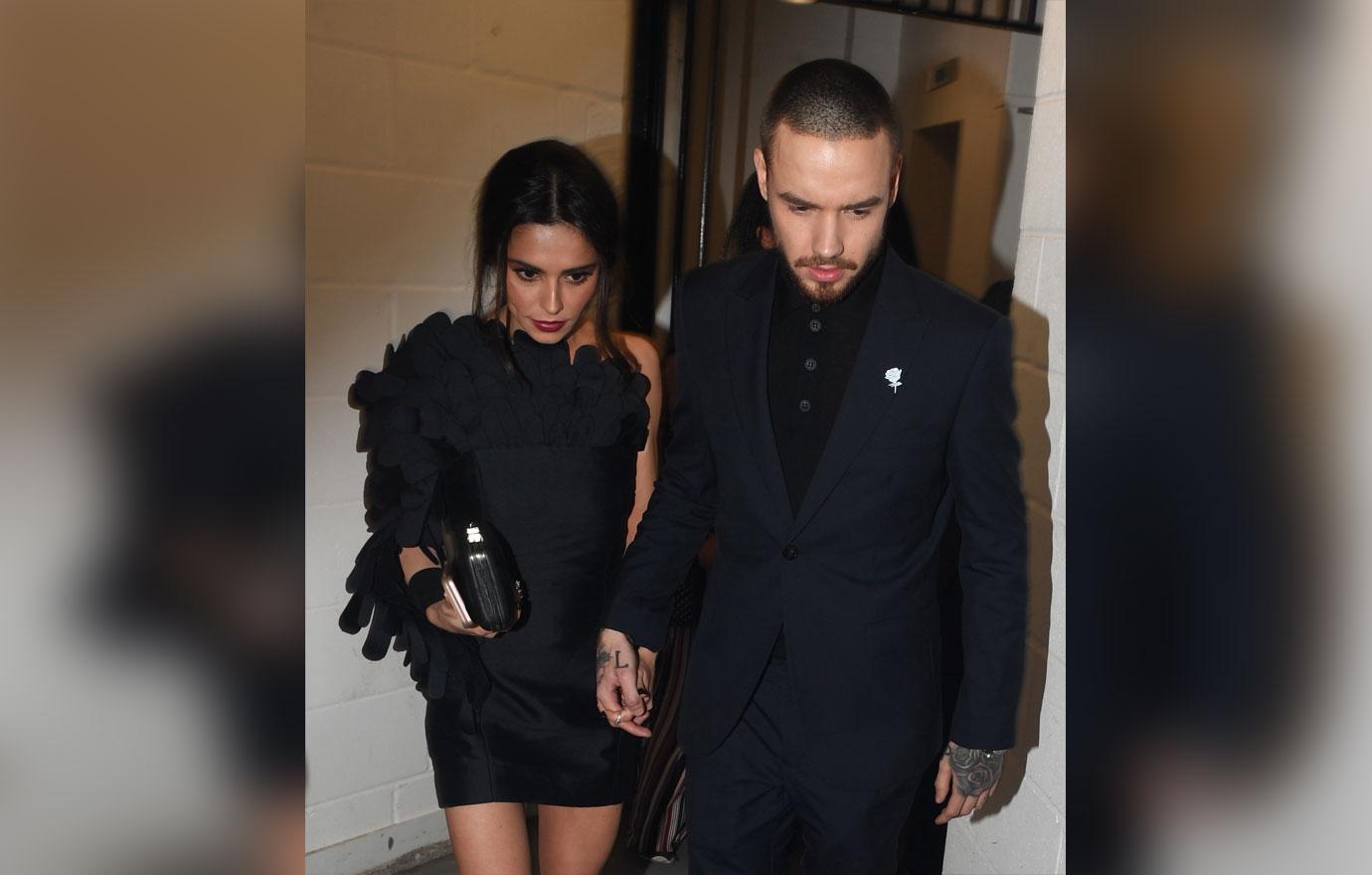 Cheryl and Liam Payne exit The Universal music Brits Awards afterparty