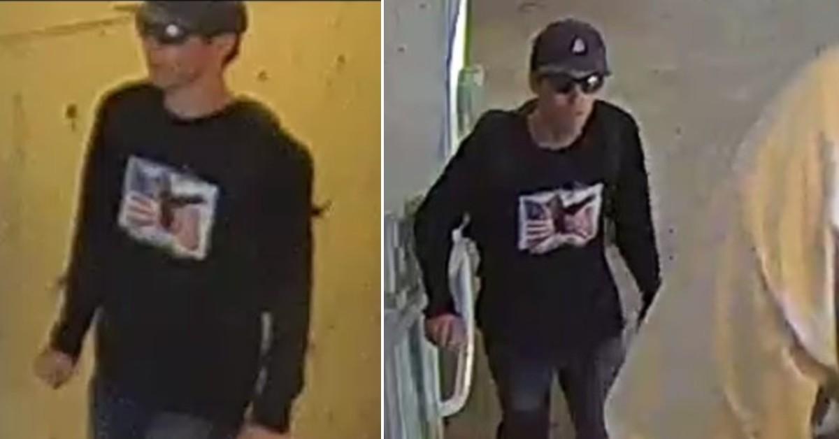 Image of the FBI released person of interest photos in connection to the fatal shooting of Charlie Kirk.