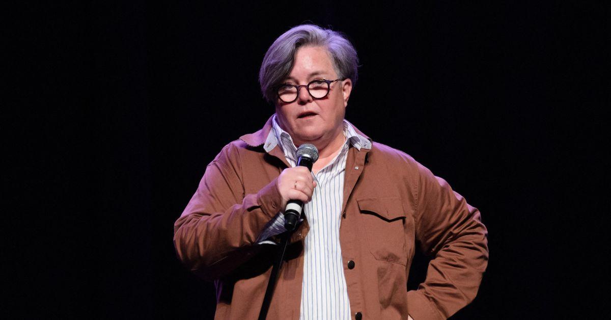 image of Rosie O’Donnell secretly returned to the United States for two weeks.