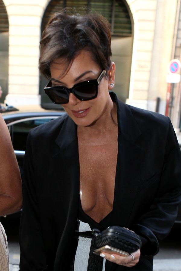 How Low Can She Go? Kris Jenner Upstages Caitlyn Jenner With Plunging Mini  Dress And Wardrobe Malfunction