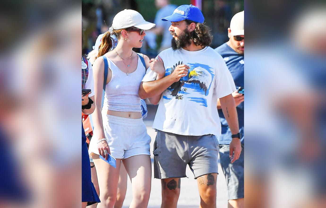 shia labeouf mia goth disneyland date