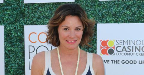 Real Housewives of New York star Countess Luann de Lesseps at the International Polo Club Palm Beacfor the C. V. Whitney Cup.