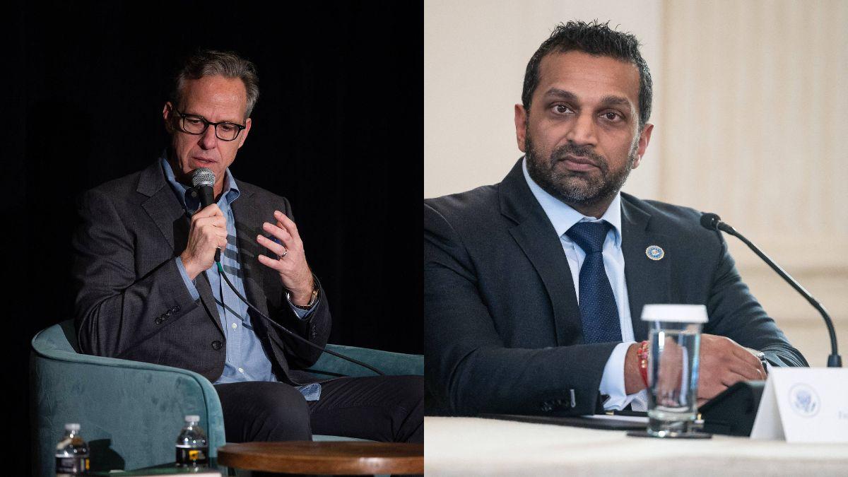 Photo of Jake Tapper and Kash Patel