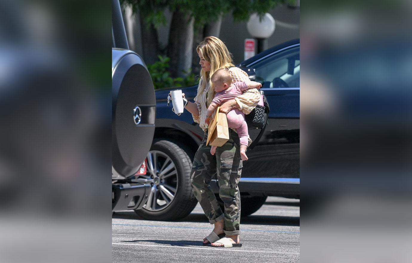 Hilary Duff & baby