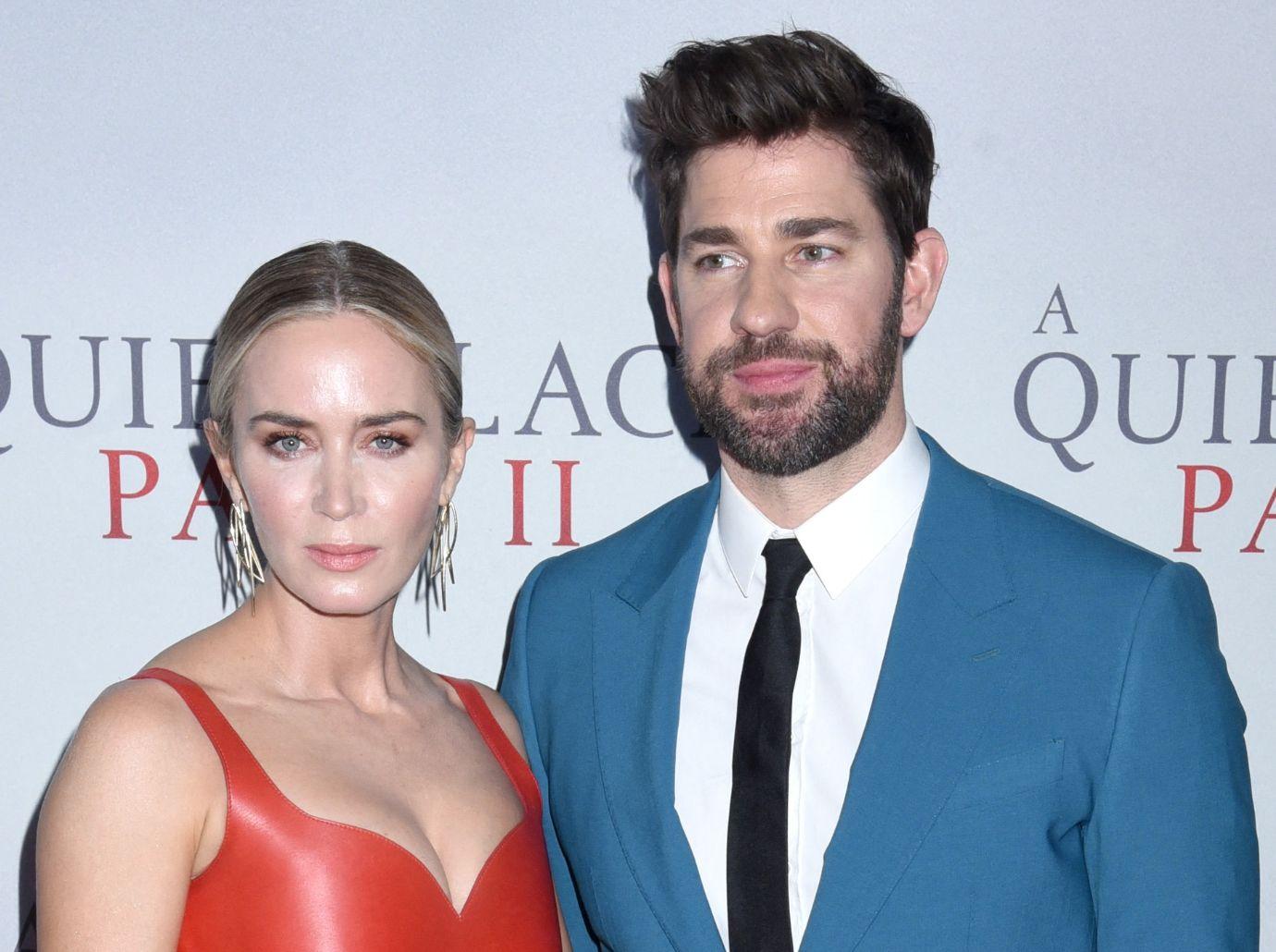 emily blunt staying connected key john krasinskis marriage