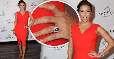 eva longoria engagement ring valentinges day jose antonio baston