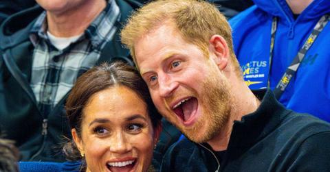 Photo of Meghan Markle and Prince Harry.