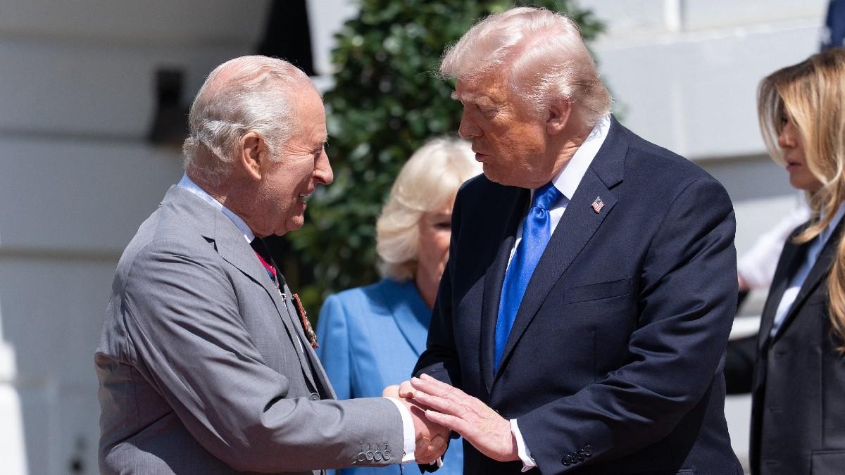 king charles donald trump got on very well during visit