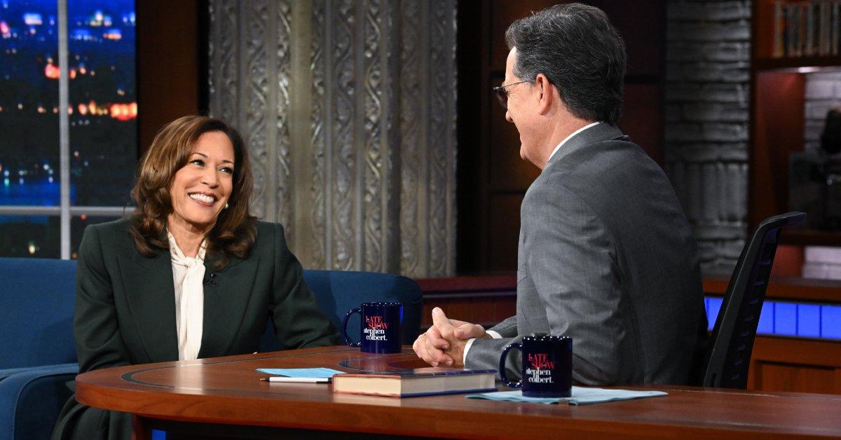 Photo of Harris revealed on the show that she wasn't running for governor because she feels the 'system' is 'broken.'