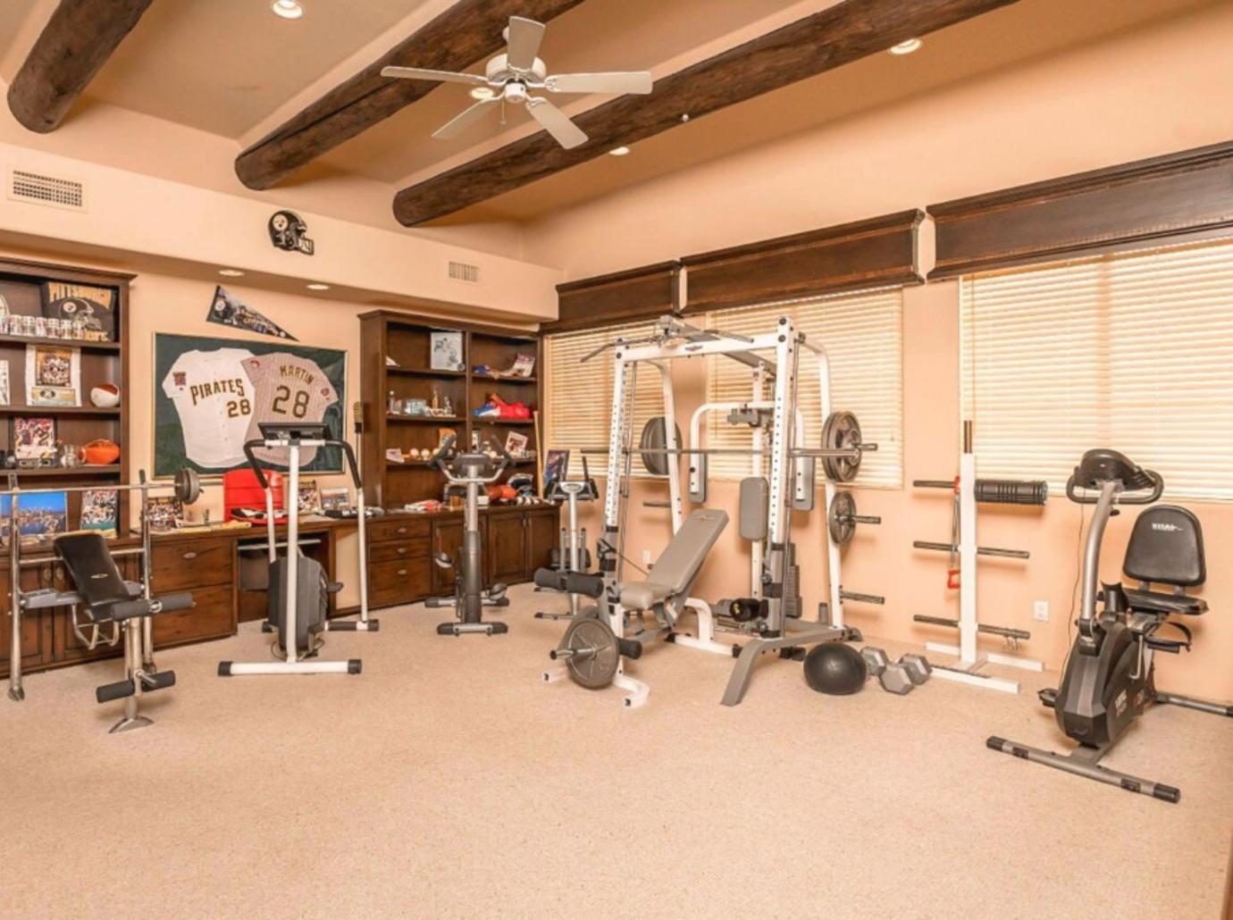 bret michaels house gym