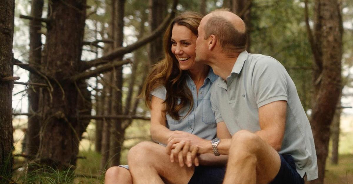 prince william kate middleton pda valentines day post photo