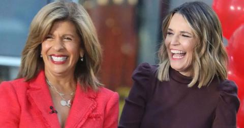 image of hoda kotb and savannah Guthrie