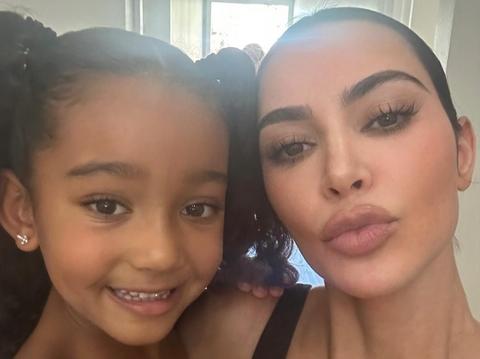 kim kardashian regrets daughter north wear red lipstick wont allow chicago
