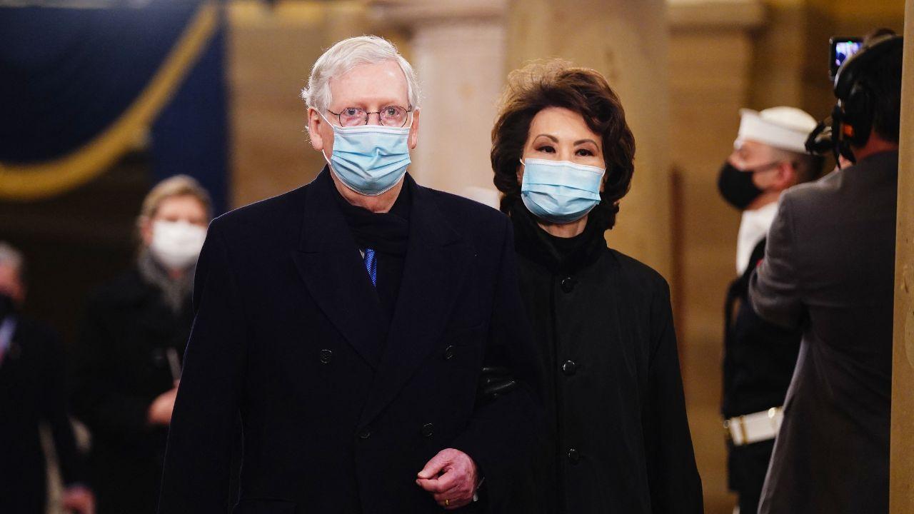 who is mitch mcconnell wife elaine chao