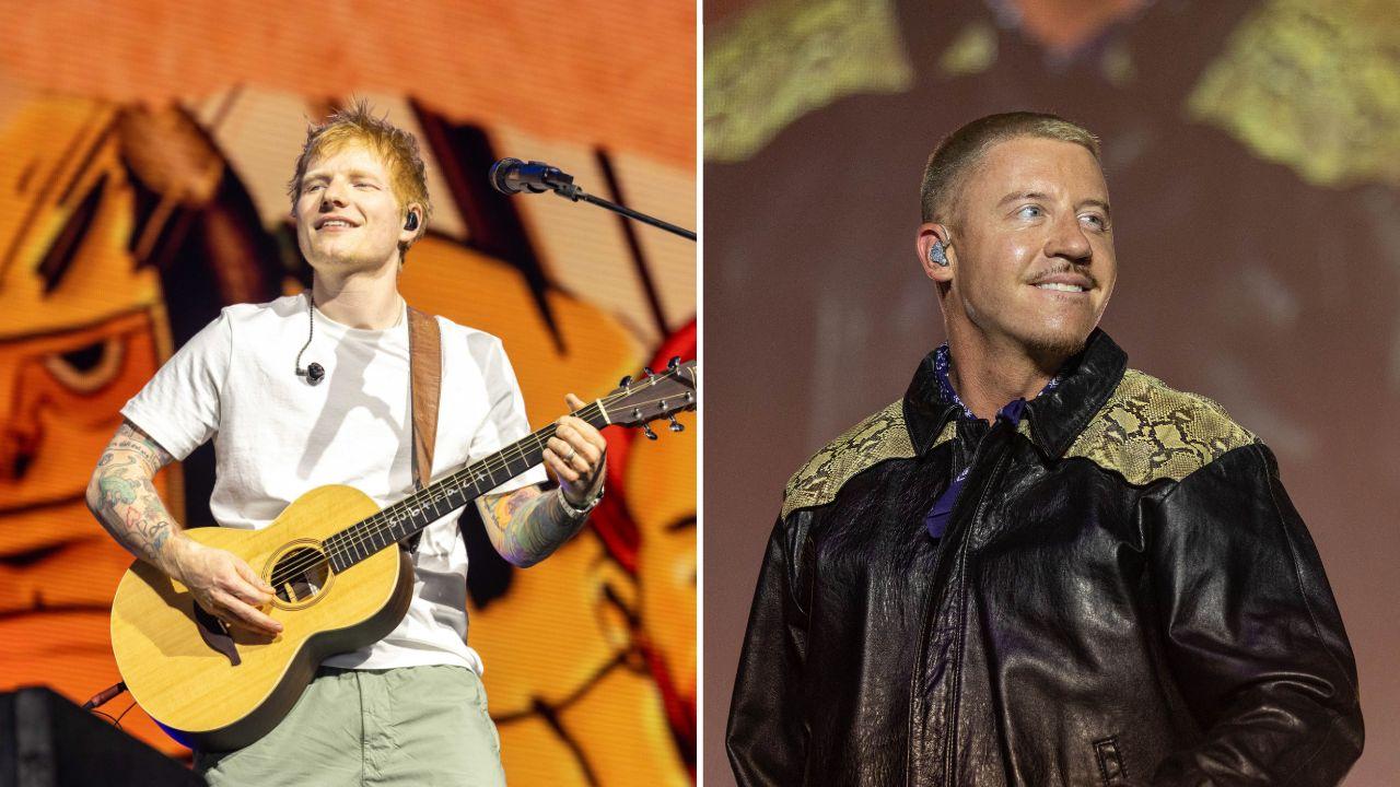 Ed Sheeran Says He Didn't Decide to Drop Macklemore From Tour After Backlash Over Pro-Palestinian Comments Amid Objections From Robert Kraft and Promoter