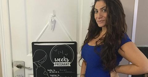 Deena cortese jersey shore baby bump photo