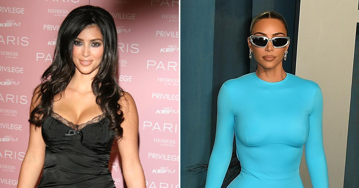 Kim Kardashian's Iconic Transformation: Photos Of The Reality Star