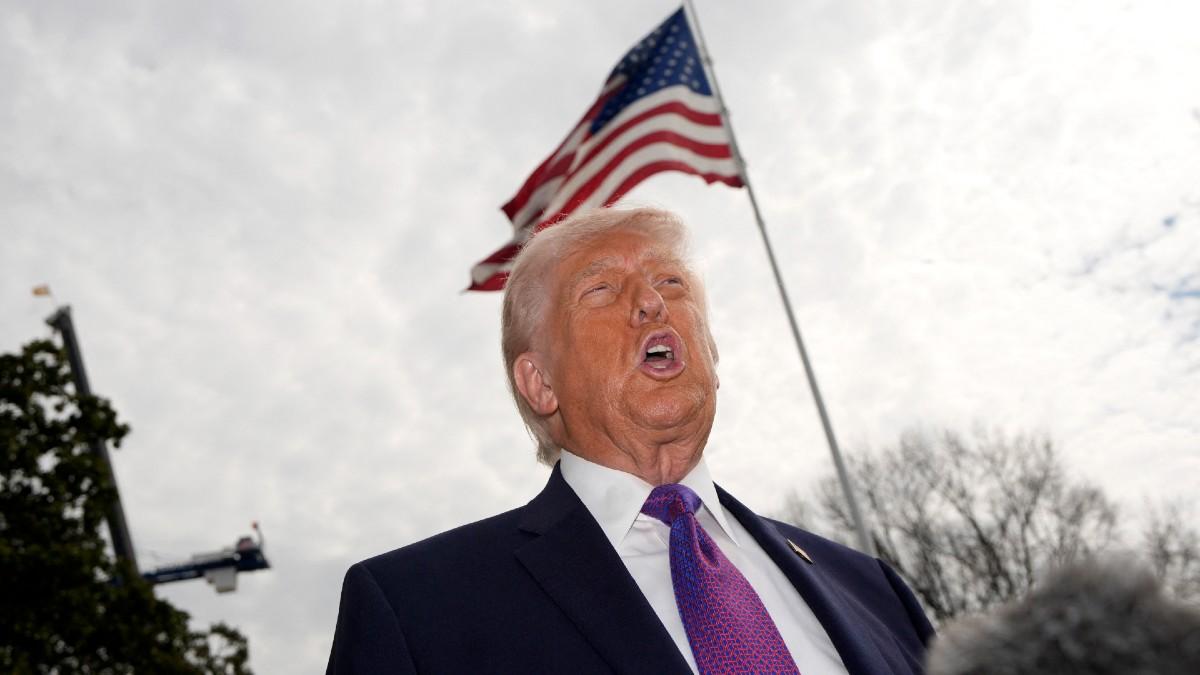 image of Donald Trump claims he isn't sleeping during the meetings. 