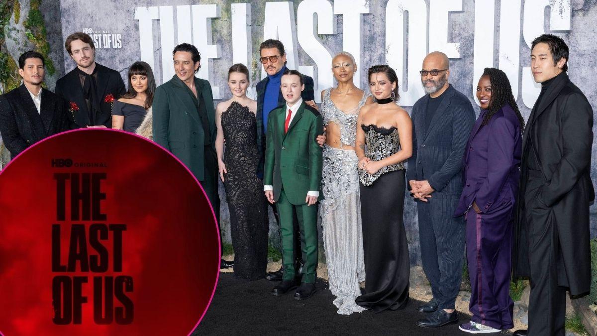 Composite photo of 'The Last of Us' cast.