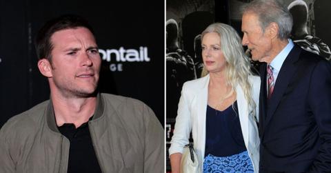 Composite picture of Scott Eastwood, Christina Sandera and Clint Eastwood.