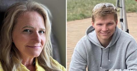 sister wives christine brown rare photo garrison kody tribute pp