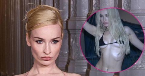 kim petras scandalous lingerie photo