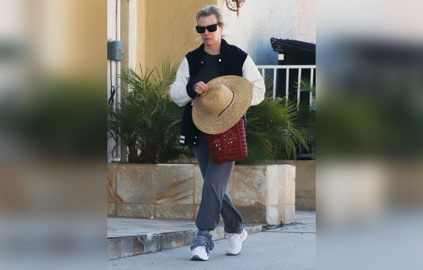 kim basinger steps out for pilates