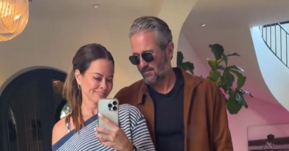 Photo of Brooke Burke and Scott Rigsby
