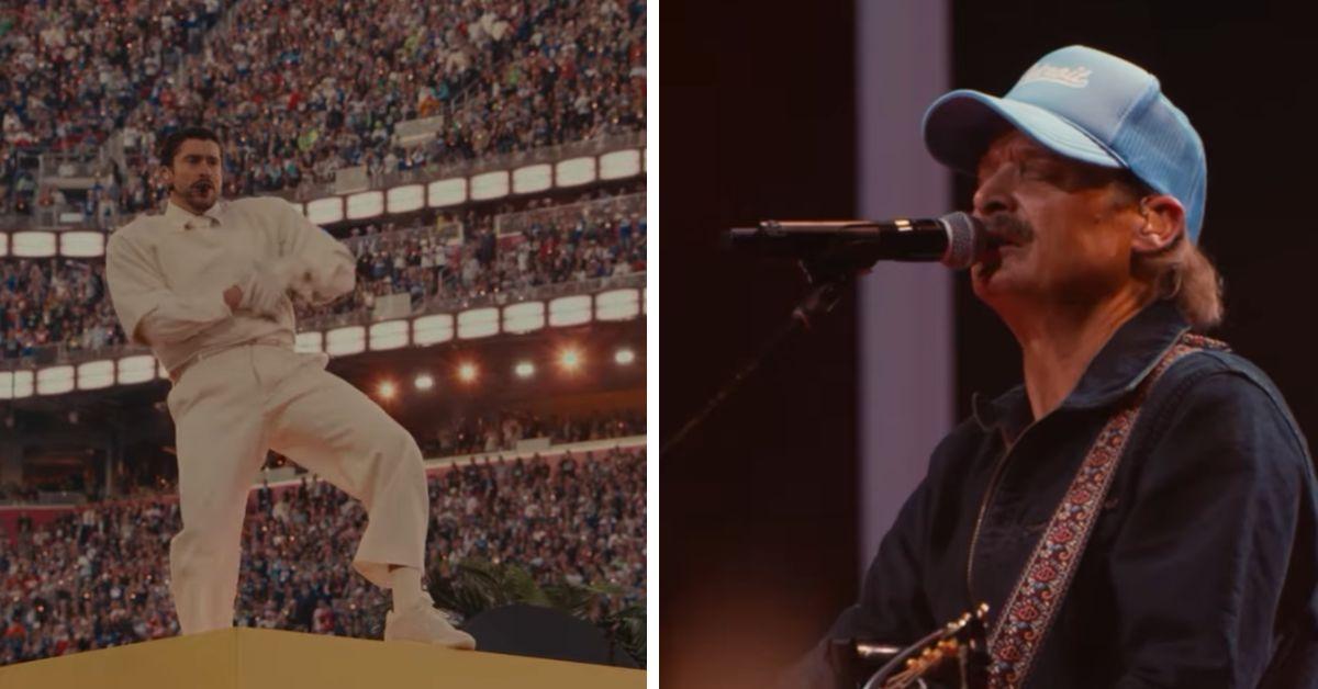 image of Bill Burr defended Bad Bunny's halftime performance.